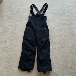 Marmot Black Kids Snow Pants
